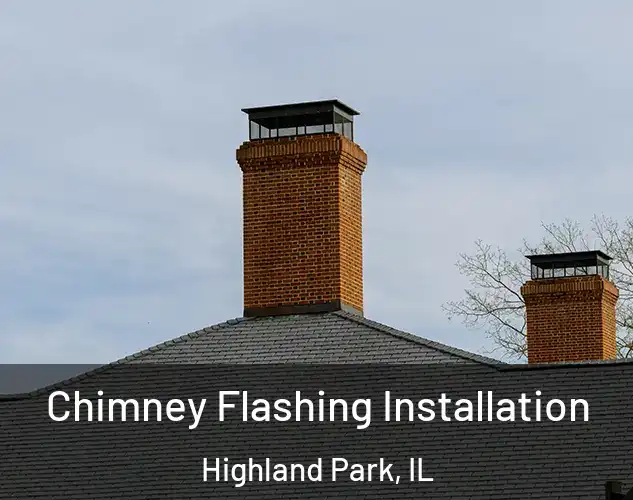  Chimney Flashing Installation Highland Park, IL
