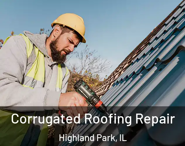  Corrugated Roofing Repair Highland Park, IL