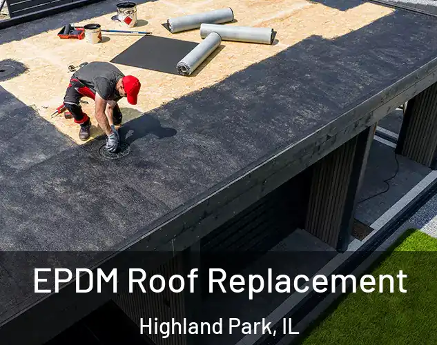  EPDM Roof Replacement Highland Park, IL