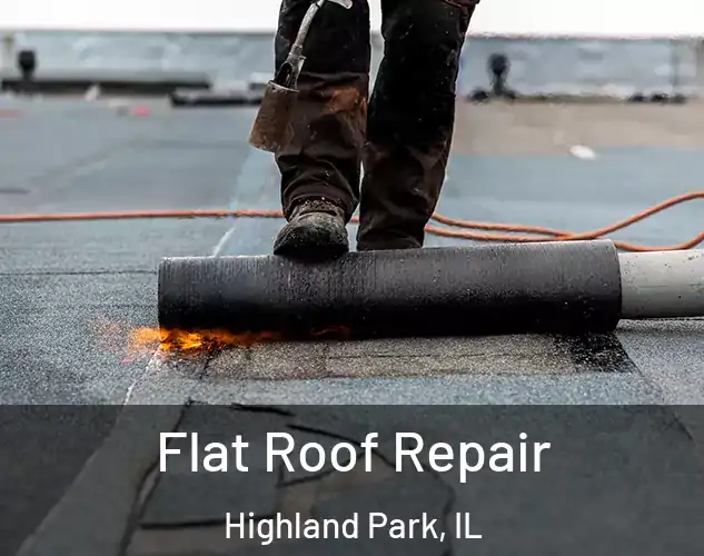  Flat Roof Repair Highland Park, IL