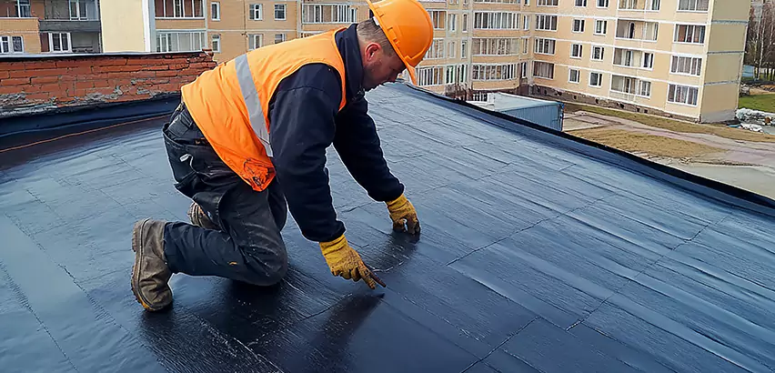 EPDM RV Roof Replacement in Highland Park