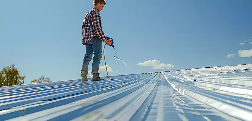 EPDM Roofing Installation Drip Edge in Highland Park