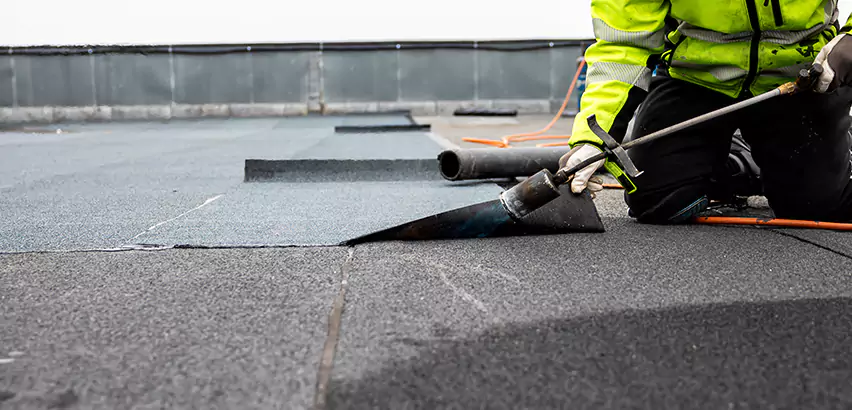 Residential Flat Roof Repair in Highland Park