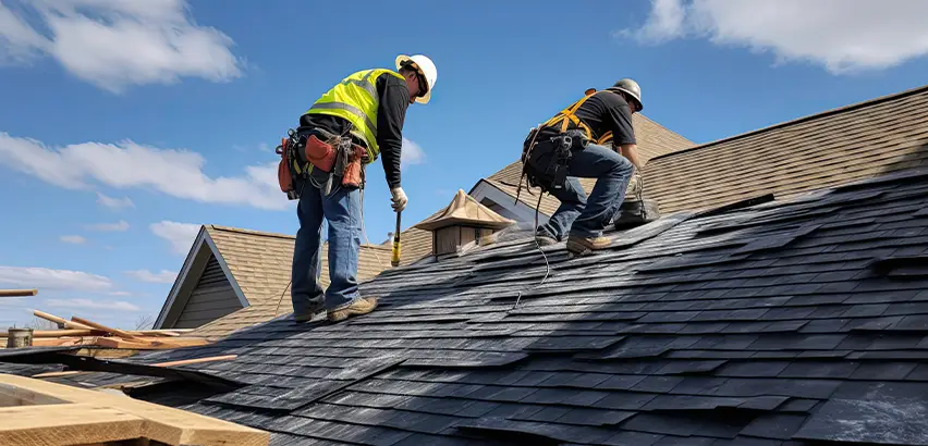 Shed Gutter Installation in Highland Park