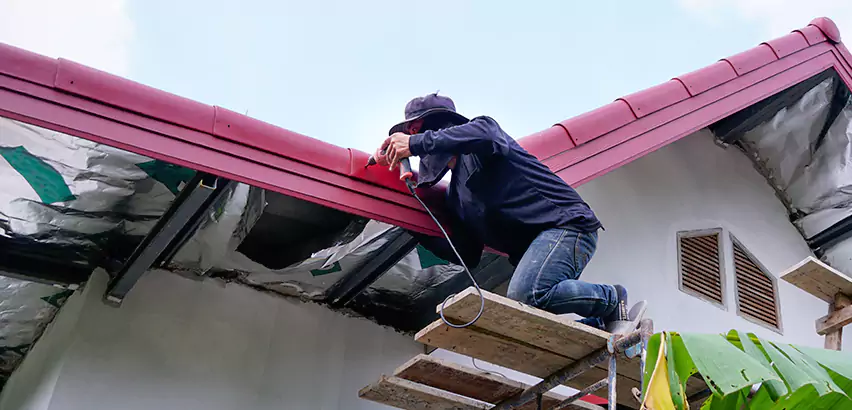 Residential Wind Damage Roof Repair in Highland Park