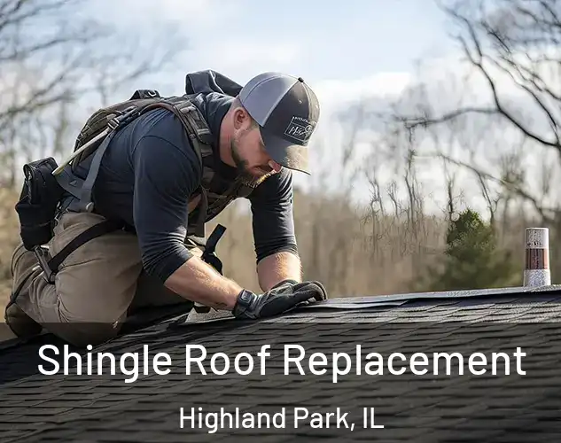  Shingle Roof Replacement Highland Park, IL